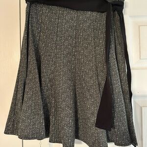 Maurices Black and Gray Skirt